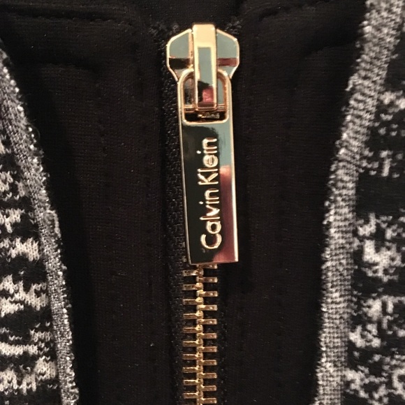 Calvin Klein Zipper Blazer - Picture 5 of 7